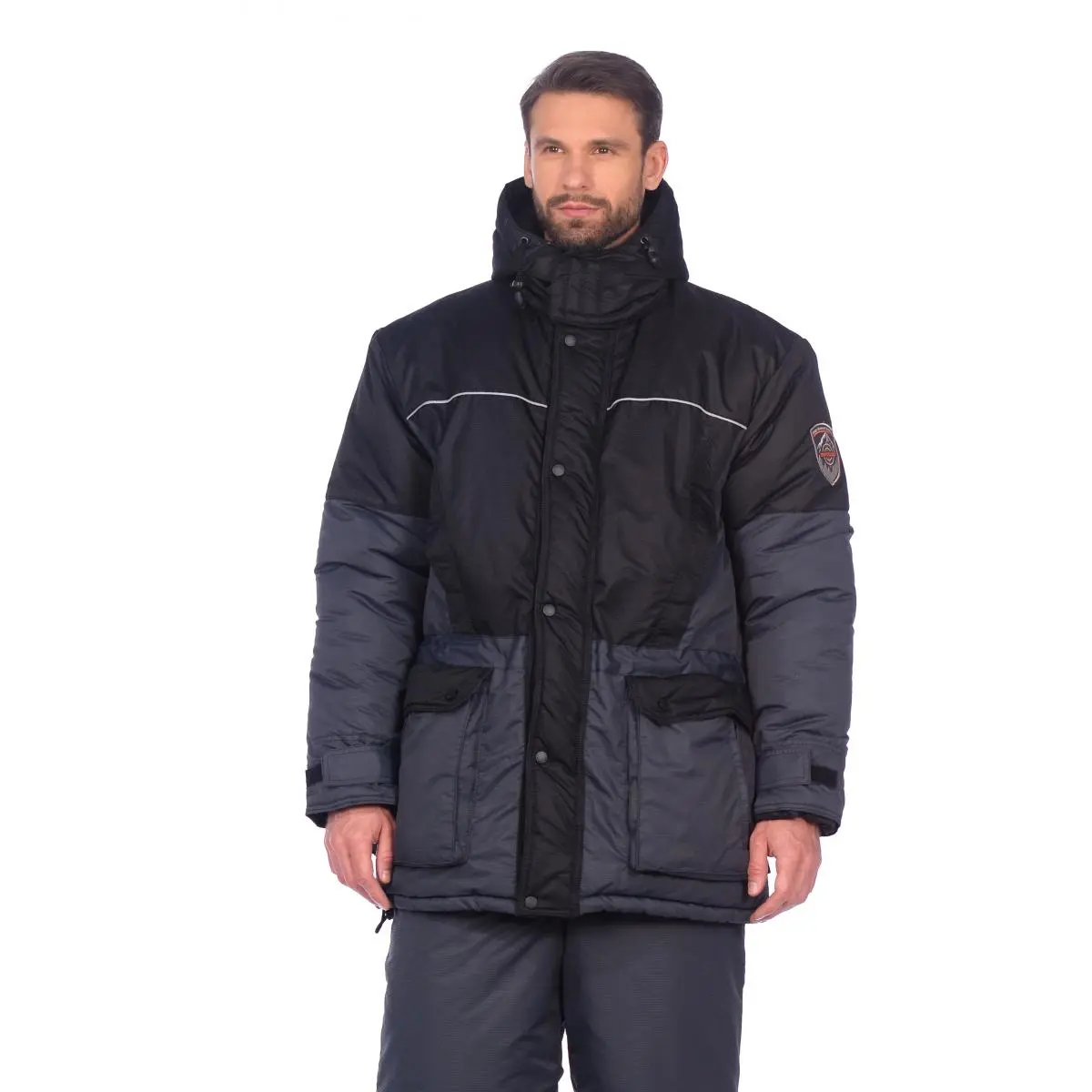 Костюм Арктика (Nylon) раз.52-54 серый/черный-2