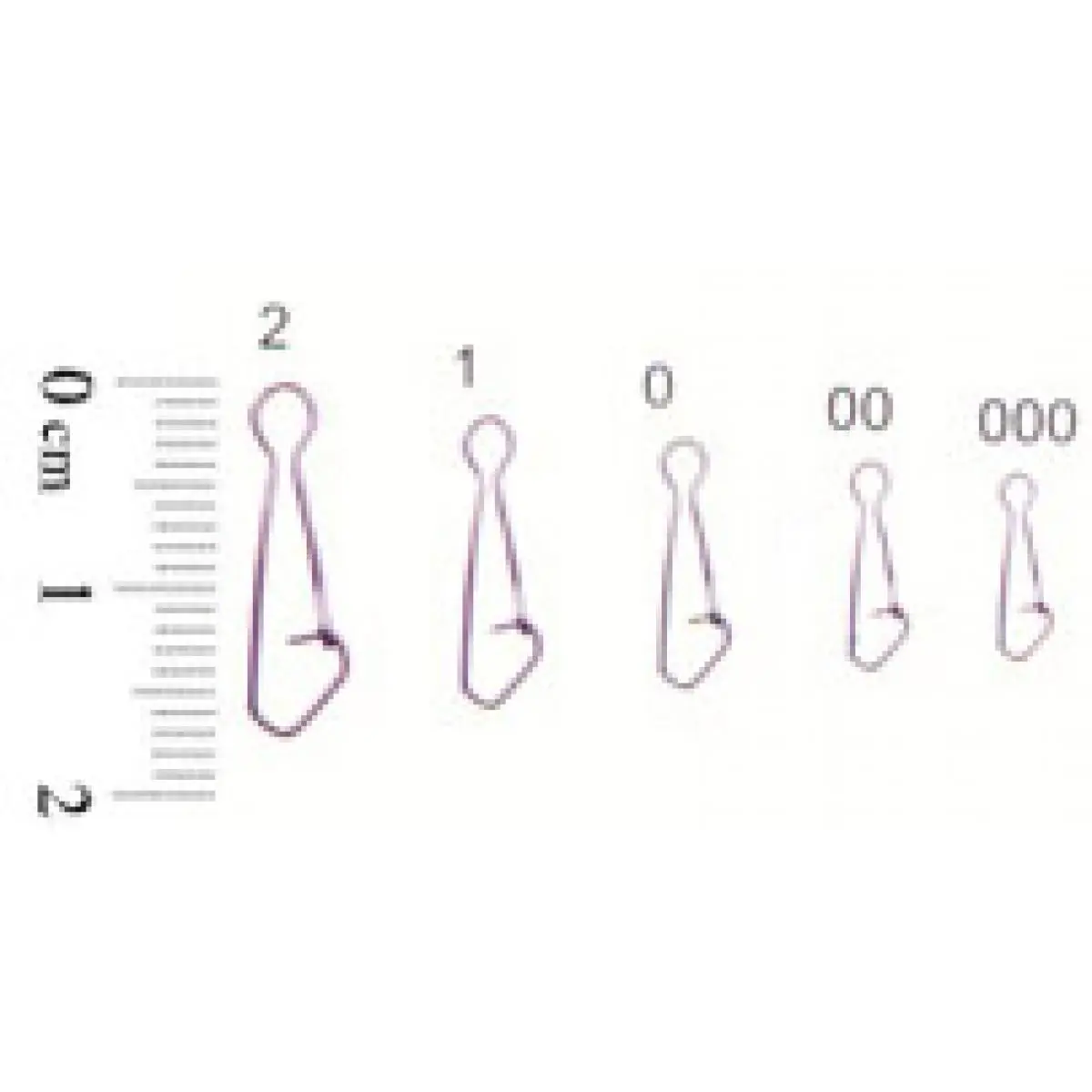 Застежка Rubicon Diamond Eye Rolling Swivel w/New Hooked Snap 71087-0 №0, тест 12кг.