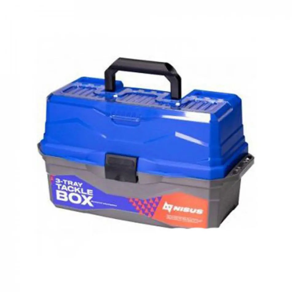 Ящик для снастей Tackle Box трехполочный NISUS синий (N-TB-3-B)