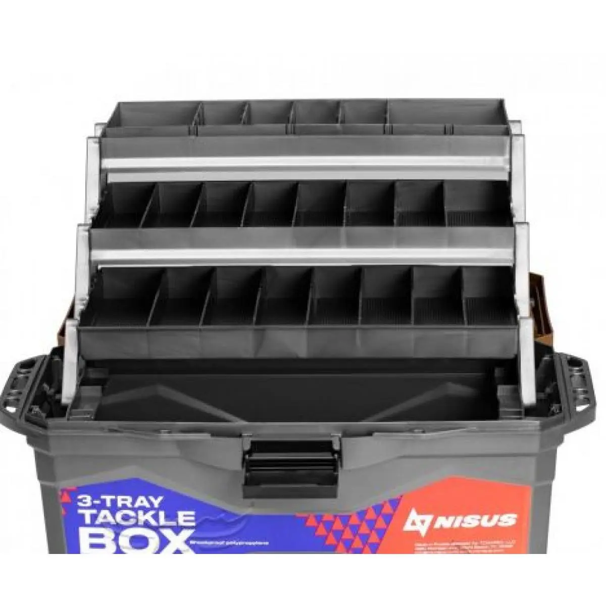 Ящик для снастей Tackle Box трехполочный NISUS синий (N-TB-3-B)-1