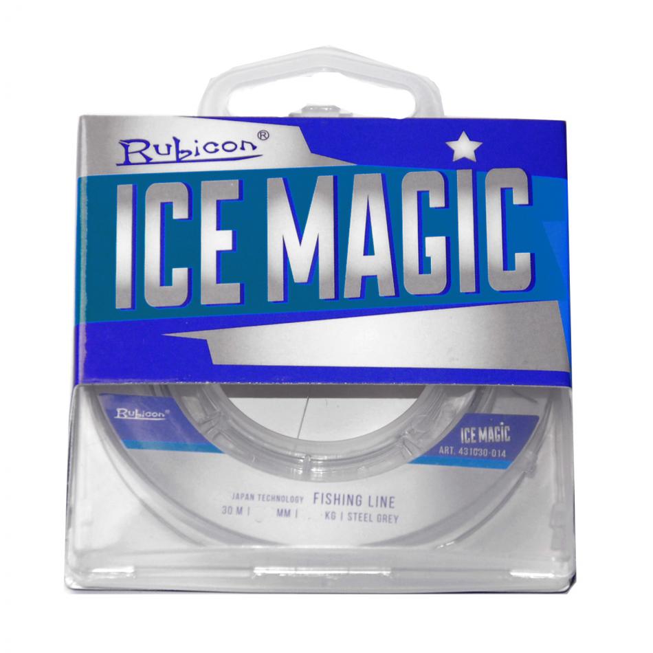 Леска RUBICON Ice Magic 30m d=0,08mm (steel grey)