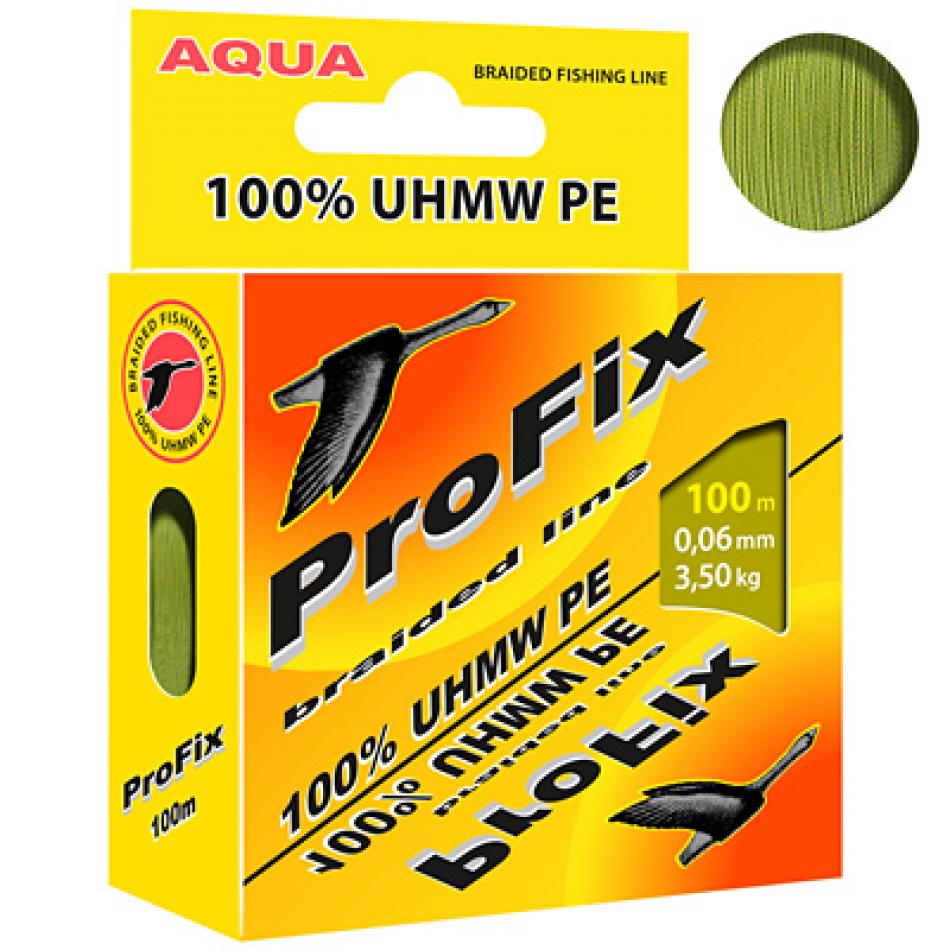 Плетеный шнур ProFix Olive 0,06mm 100m