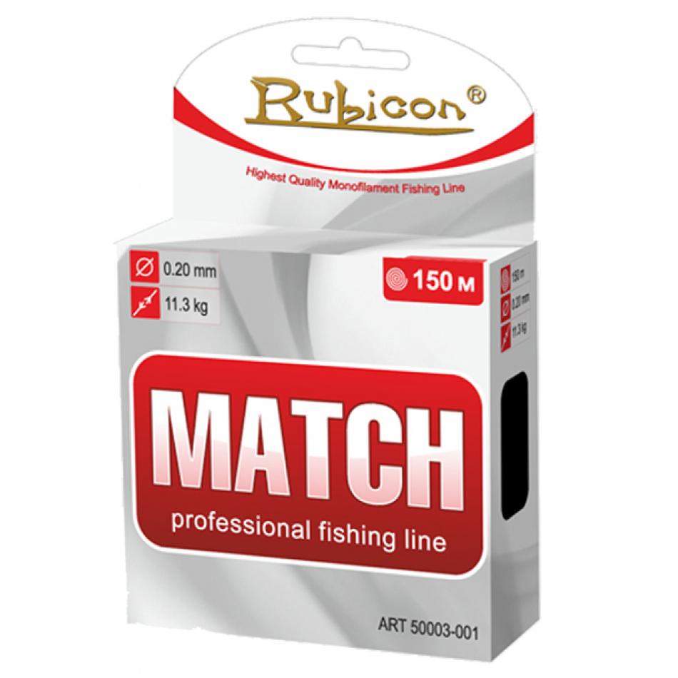 Леска RUBICON Match 150m d=0,28mm (grey)