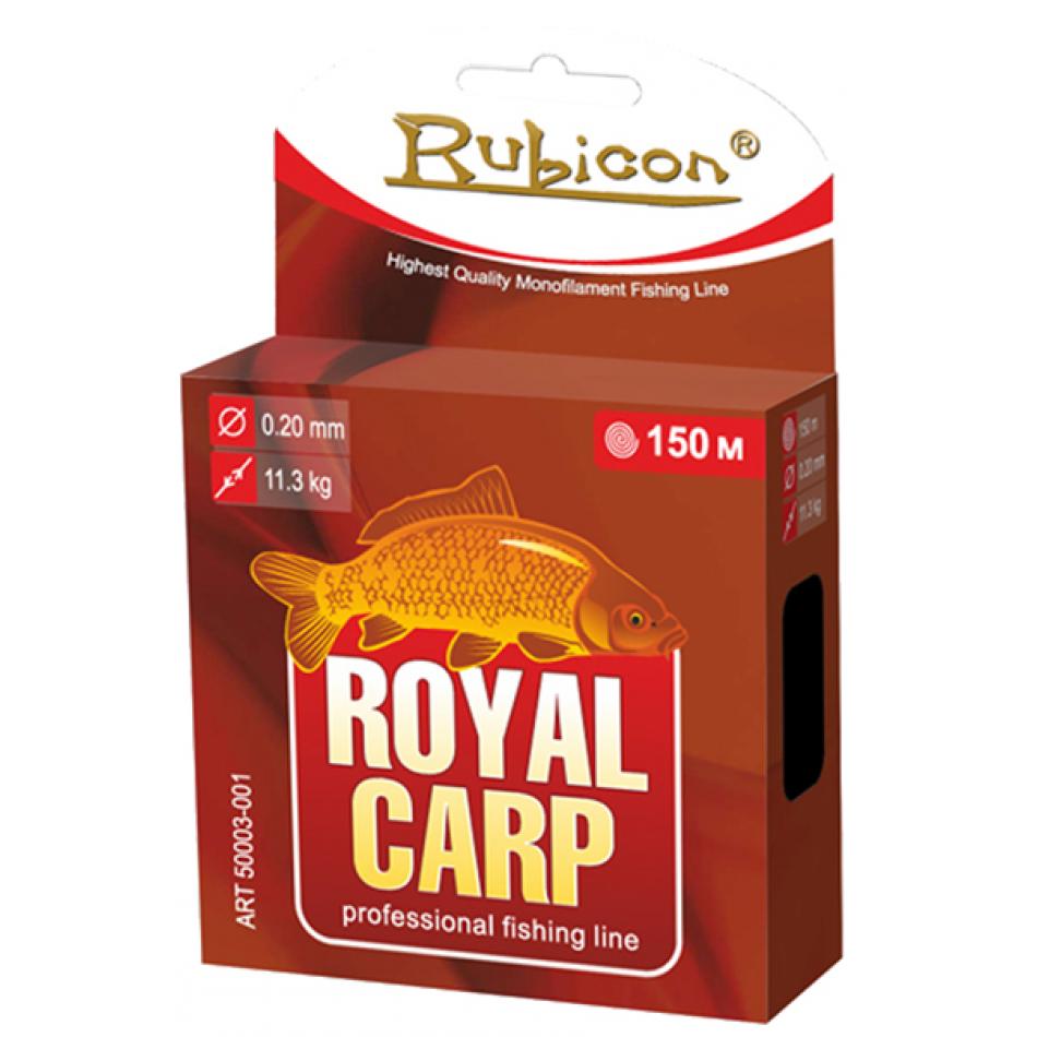 Леска RUBICON Royal Carp 150m d=0,22mm (brown)