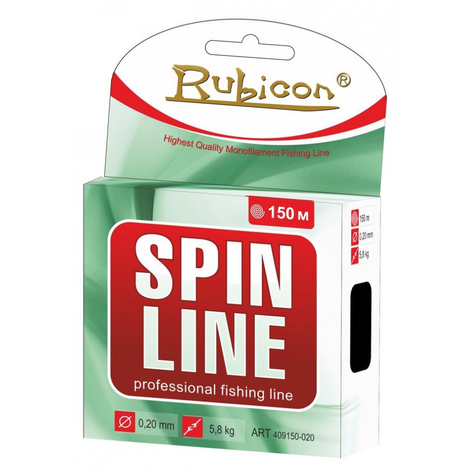 Леска RUBICON Spin Line 150m  d=0,30mm (yellow)