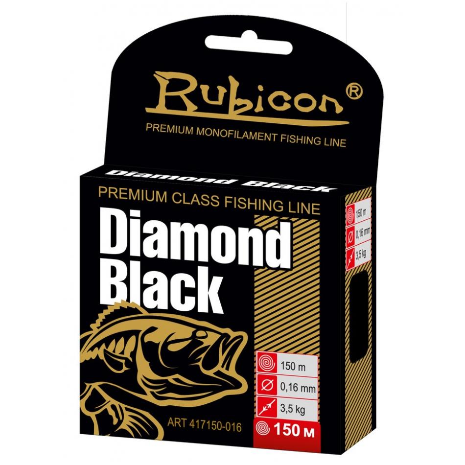 Леска RUBICON Diamond Black 150m  d=0,22mm