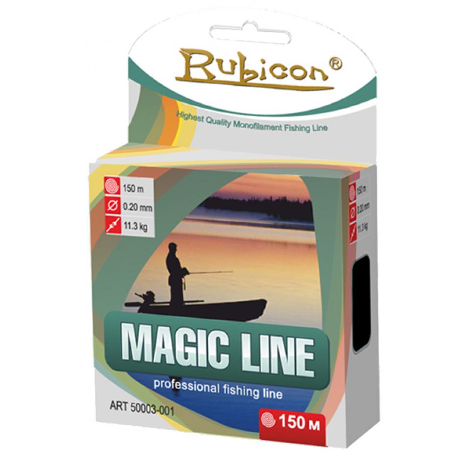 Леска RUBICON Magic Line 150m d=0,18mm (multicolor)