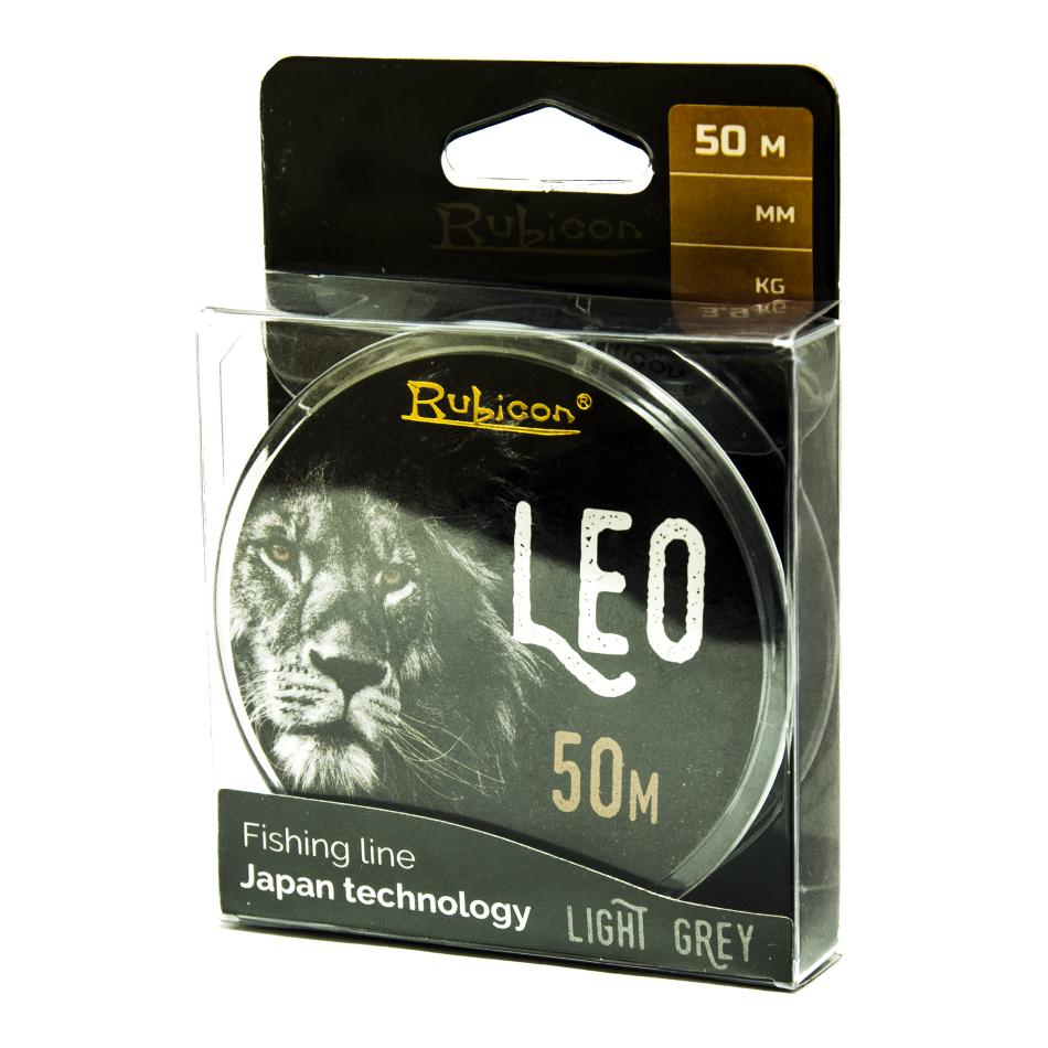 Леска RUBICON Leo 50m d=0,14mm (light grey)