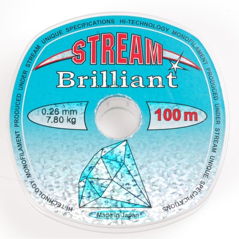 Леска STREAM Brilliant 100m d=0,225 mm