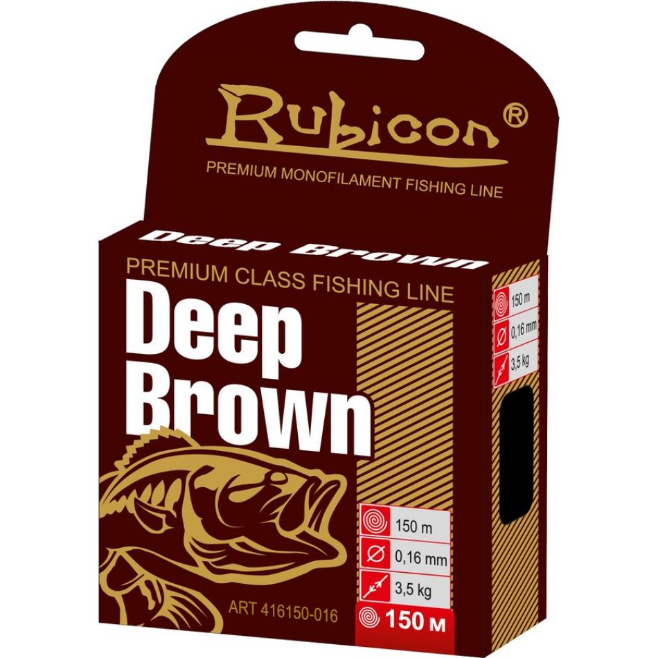 Леска RUBICON Deep Brown 150m  d=0,33mm